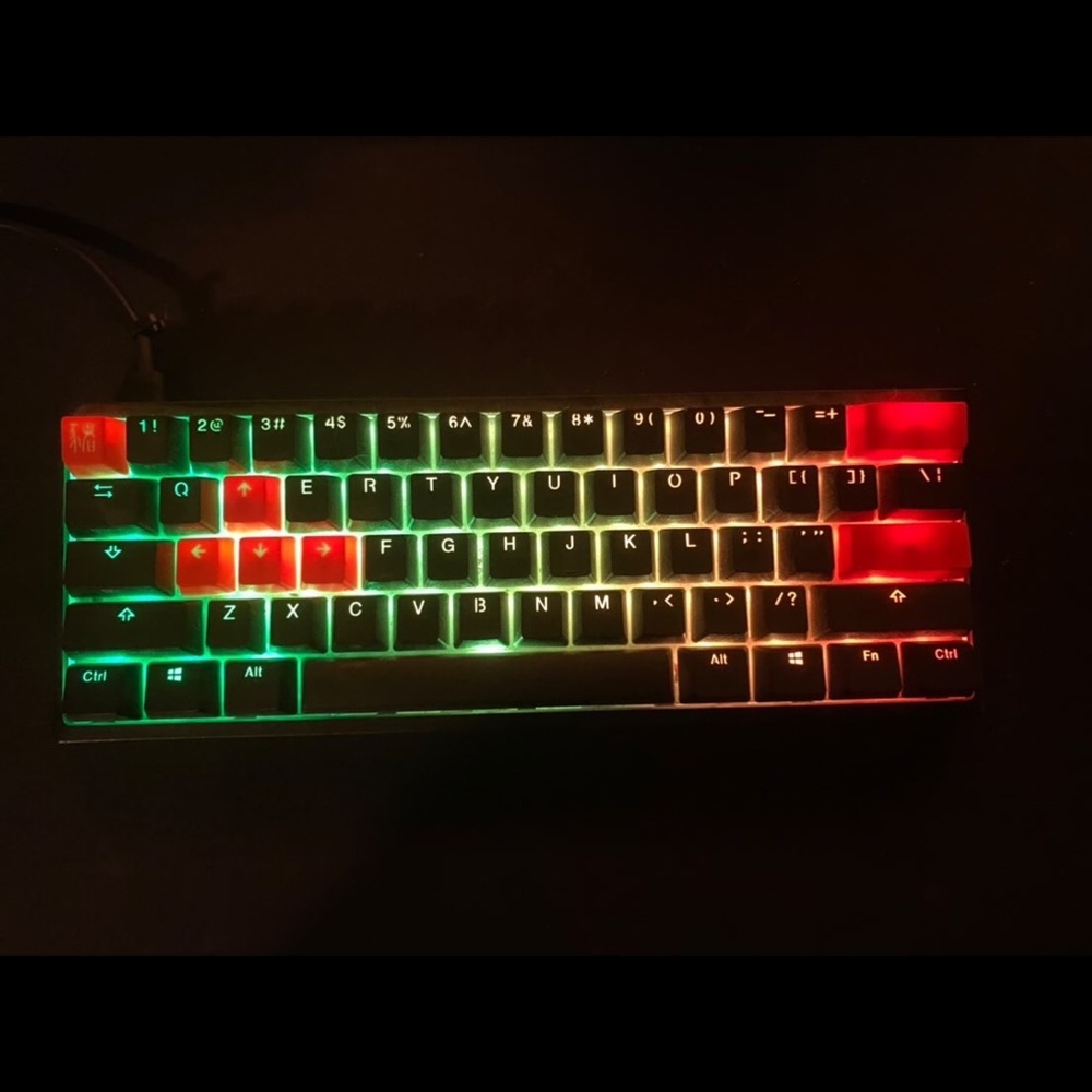 Ducky One 2 mini 60% keyboard - Cherry MX brown switches